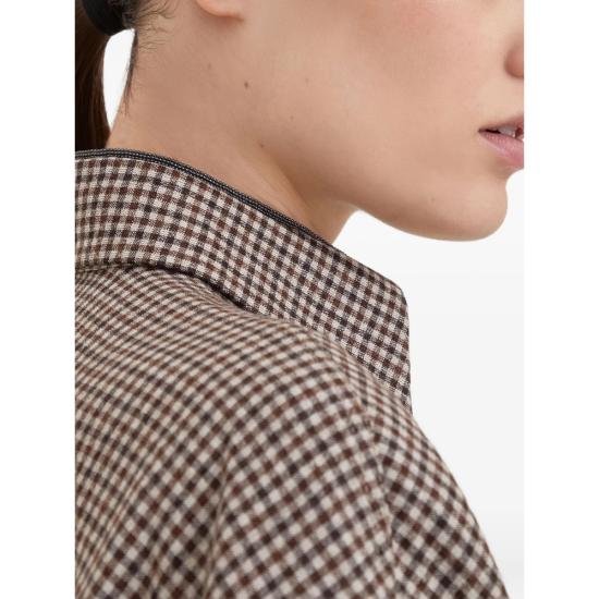 25FW 브루넬로 쿠치넬리 셔츠 MB149MQ206 C001 BROWN - BRUNELLO CUCINELLI