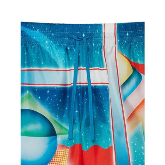 25FW 카사블랑카 숏팬츠 TR 012 07 BLUE - CASABLANCA