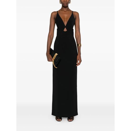 25FW 솔러스런던 롱 원피스 OS45030 BLACK - SOLACE LONDON