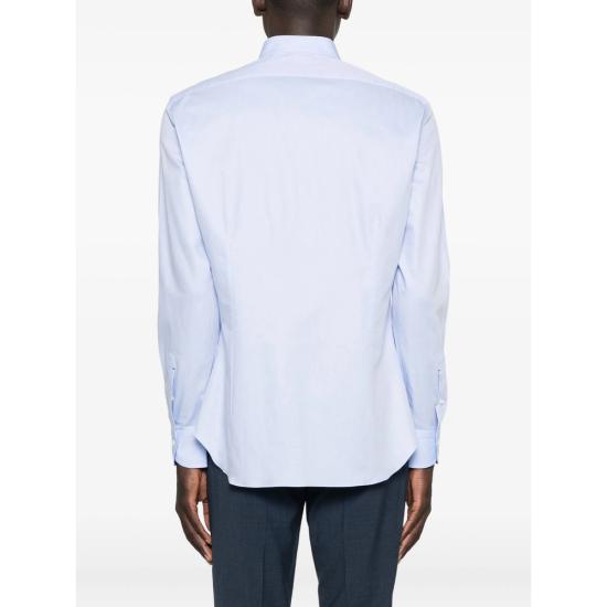 25FW 마짜렐리 셔츠 45 075 SR 31 BLUE - MAZZARELLI