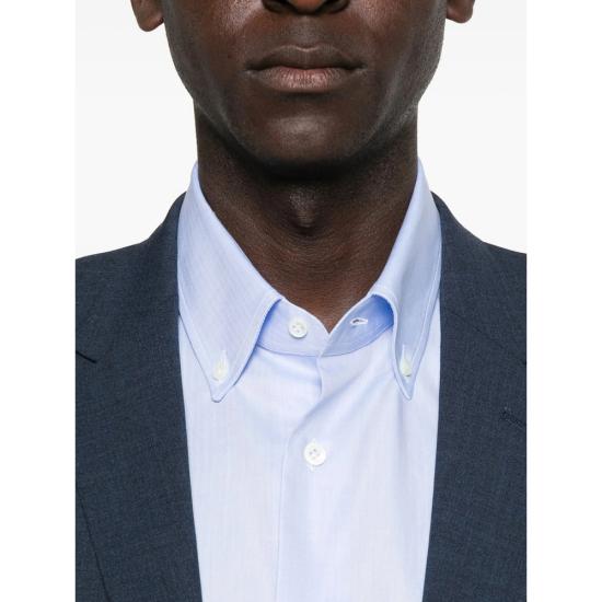 25FW 마짜렐리 셔츠 45 075 SR 31 BLUE - MAZZARELLI