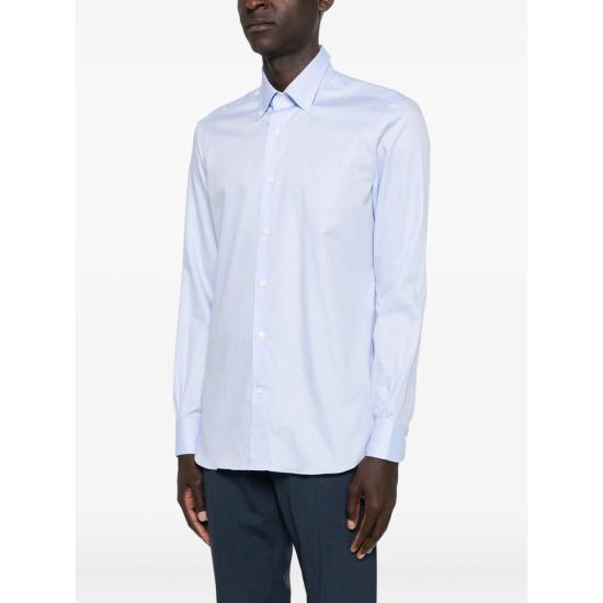 25FW 마짜렐리 셔츠 45 075 SR 31 BLUE - MAZZARELLI