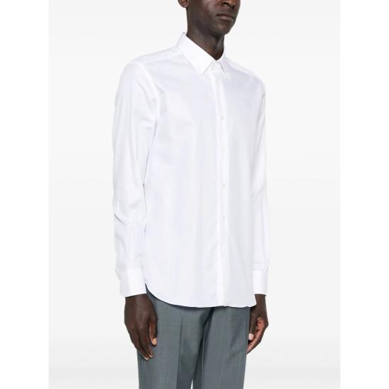 25FW 마짜렐리 셔츠 45 075 SR 1G WHITE - MAZZARELLI