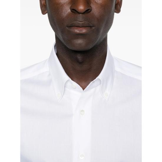 25FW 마짜렐리 셔츠 45 075 SR 1G WHITE - MAZZARELLI