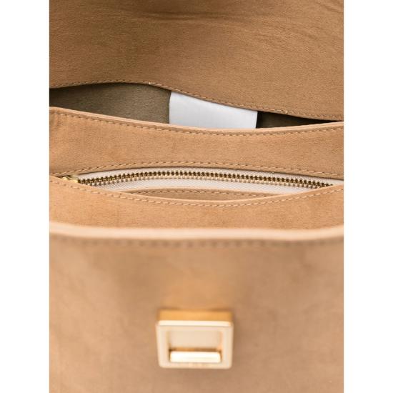 25FW The-moirè 숄더백 TMFW25EUDSUE 124 BISCU BROWN - THEMOIRE