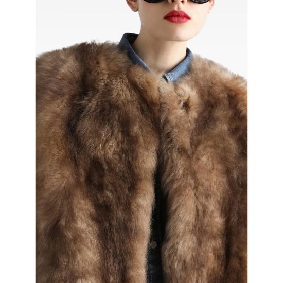 25FW 돌체앤가바나 베스트 F0W6LF FUP98 S9002 BROWN - DOLCE & GABBANA