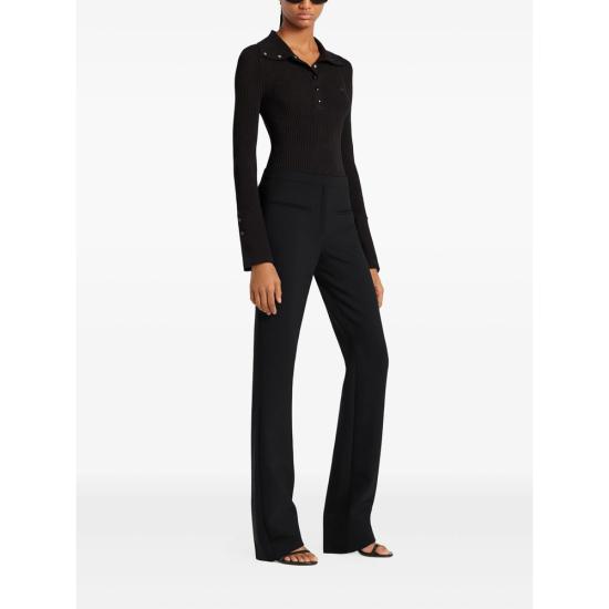 25FW 쿠레쥬 폴로 티셔츠 325MPO051FI 0001 9999 BLACK - COURREGES