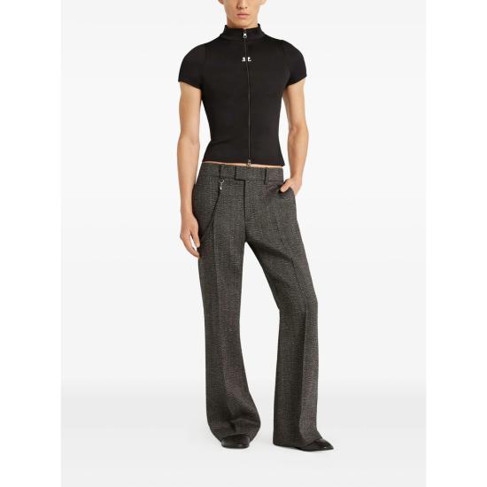 25FW 쿠레쥬 탑 325JTO446JS 0250 9999 BLACK - COURREGES