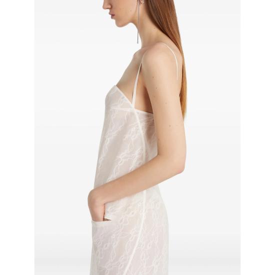 25FW 쿠레쥬 숏 원피스 325CRO684PA 0135 0001 WHITE - COURREGES