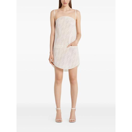 25FW 쿠레쥬 숏 원피스 325CRO684PA 0135 0001 WHITE