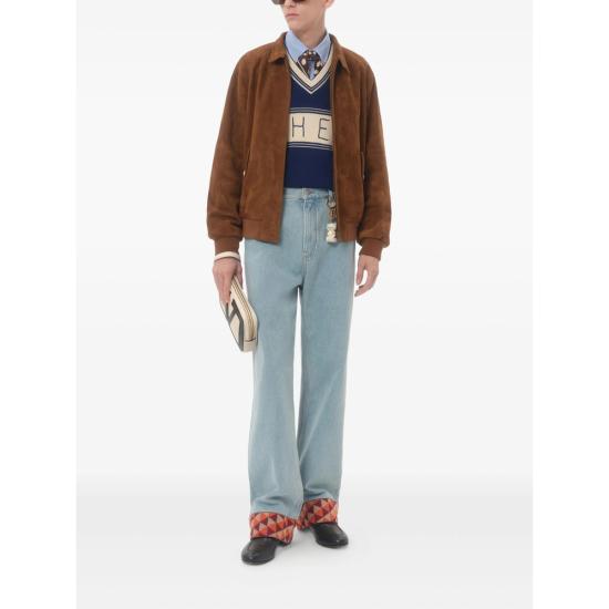 25FW 발렌티노 가라바니 스웨터 7V3KC34KB02 CMV BLUE WHITE - VALENTINO GARAVANI