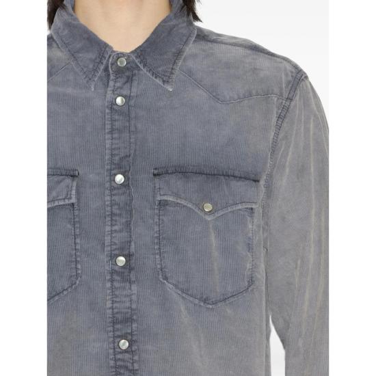 25FW 이자벨마랑 셔츠 C1I10H CH0214HA 01VB BLACK - ISABEL MARANT