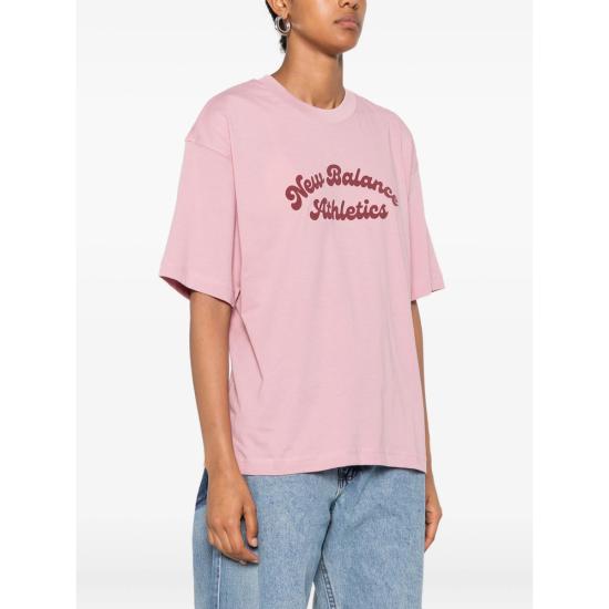 25FW 뉴발란스 반팔 티셔츠 WT53525PTF PINK - NEW BALANCE