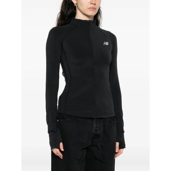 25FW 뉴발란스 긴팔 티셔츠 WJ53101BK BLACK - NEW BALANCE