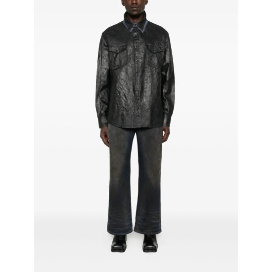 25FW MM6 메종마르지엘라 셔츠 M30029 SH2DT0033 963 BLUE - MM6 MAISON MARGIELA