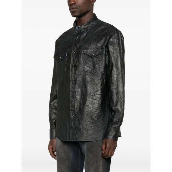 25FW MM6 메종마르지엘라 셔츠 M30029 SH2DT0033 963 BLUE - MM6 MAISON MARGIELA