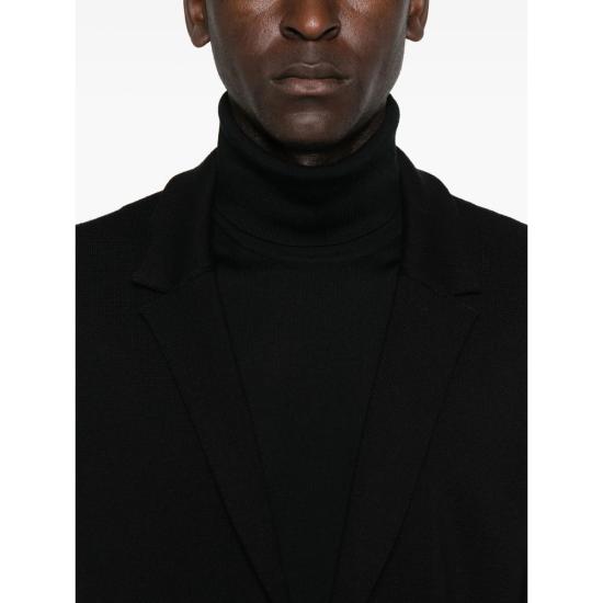 25FW 로베르토 콜리나 가디건 M04011 M0409 BLACK - ROBERTO COLLINA