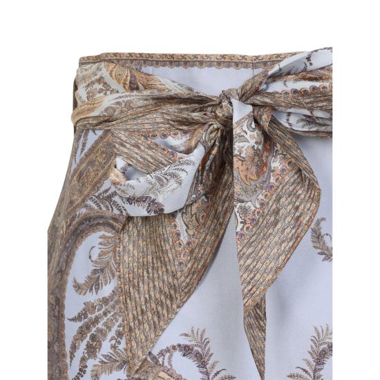 25FW 짐머만 숏팬츠 5214AF251 LILAC PURPLE NEUTRALS - ZIMMERMANN