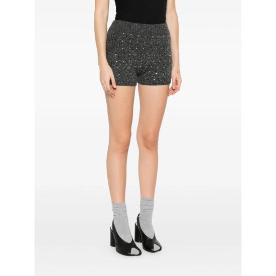 25FW 핑코 숏팬츠 105737 A2U4 IZ9 GREY - PINKO