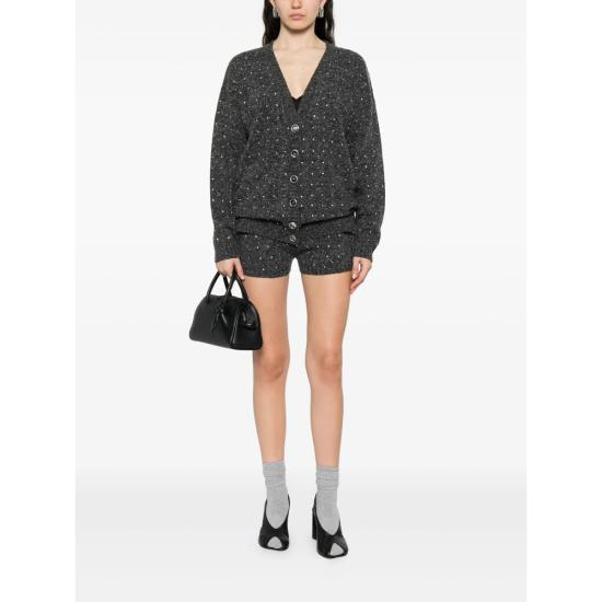 25FW 핑코 숏팬츠 105737 A2U4 IZ9 GREY - PINKO