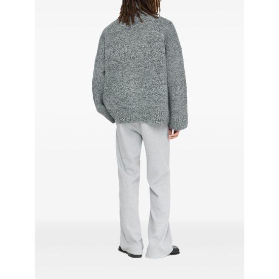 25FW JW앤더슨 터틀넥 KW1234 YN0367 929 GREY BLACK - JW ANDERSON