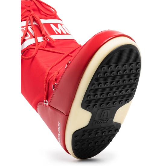 25FW 문부츠 아이콘 나일론 부츠 80D1400440 D001 RED - MOON BOOT