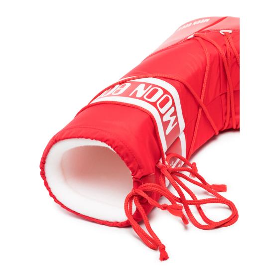 25FW 문부츠 아이콘 나일론 부츠 80D1400440 D001 RED - MOON BOOT