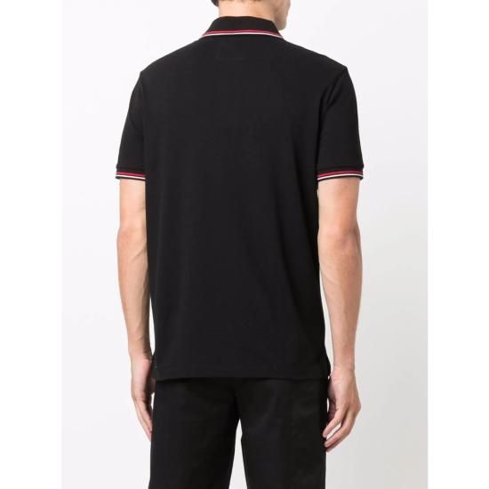 25FW 엠포리오 아르마니 폴로 티셔츠 1JPTZ 8N1FB3 0999 BLACK - EMPORIO ARMANI