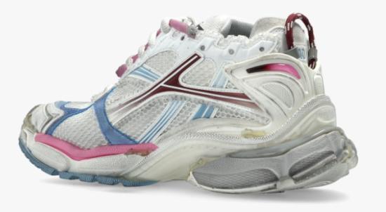 25FW 발렌시아가 러너 스니커즈 772767WRUNG 9245 WHIT BRN BLU PNK GRY - BALENCIAGA