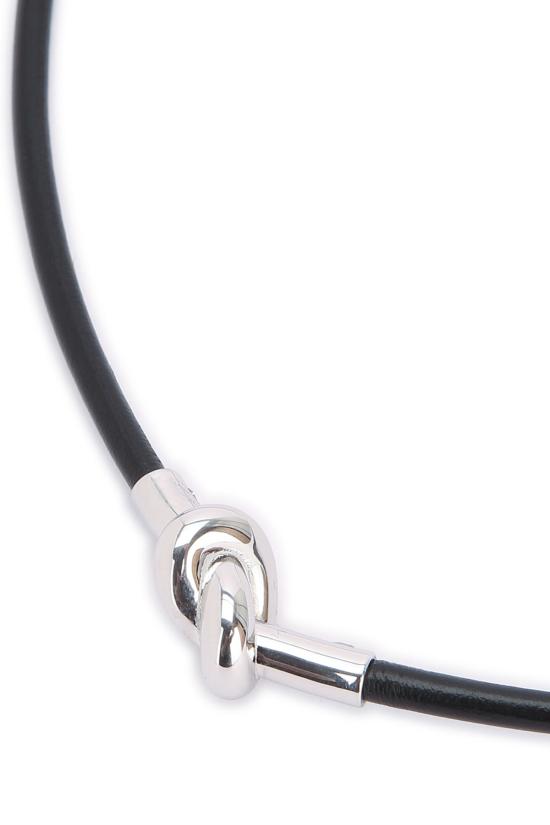 25FW 셀린느 네크리스 461OS3BLM 38NS BLACKSILVER - CELINE