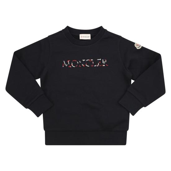 25FW [키즈] 몽클레어 캐시미어 니트 K29548G00002 NAVY