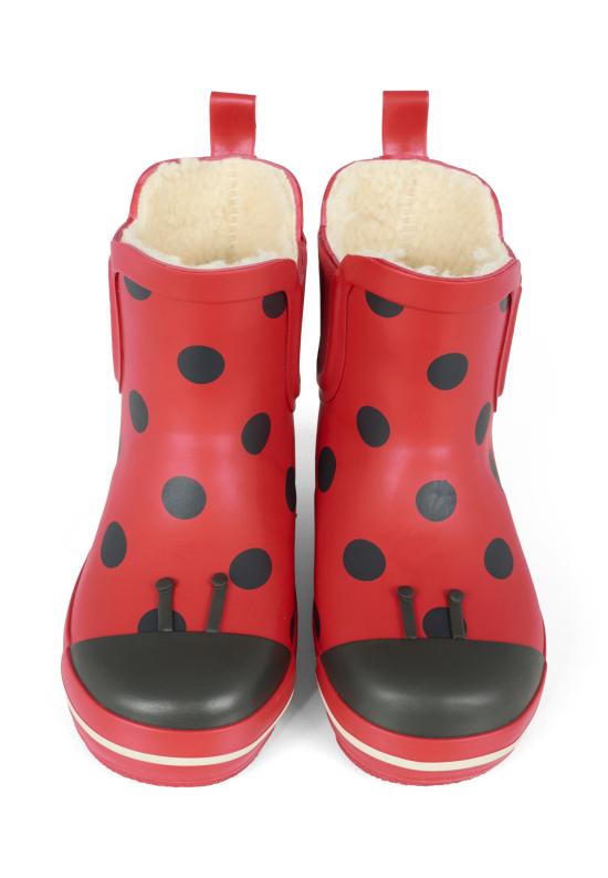 25FW [키즈] 콩제 슬래드 미들 부츠 KS103454 LADY DOT RED - KONGES SLOEJD