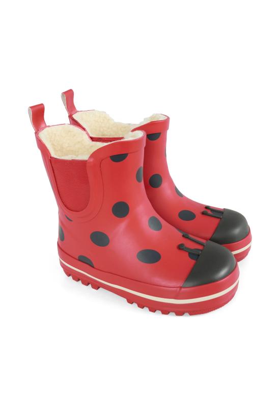 25FW [키즈] 콩제 슬래드 미들 부츠 KS103454 LADY DOT RED - KONGES SLOEJD