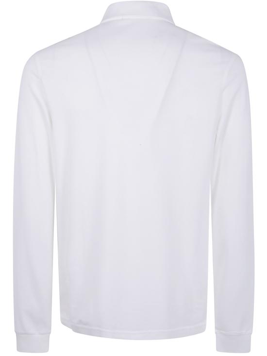 25FW 프레드페리 긴팔 티셔츠 FP M6006 55 100 WHITE - FRED PERRY