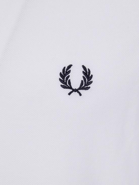 25FW 프레드페리 긴팔 티셔츠 FP M6006 55 100 WHITE - FRED PERRY