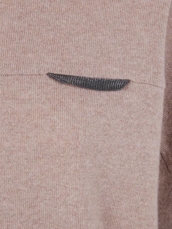 25FW 브루넬로 쿠치넬리 스웨터 M12212600 C4186 CHESTNUT - BRUNELLO CUCINELLI