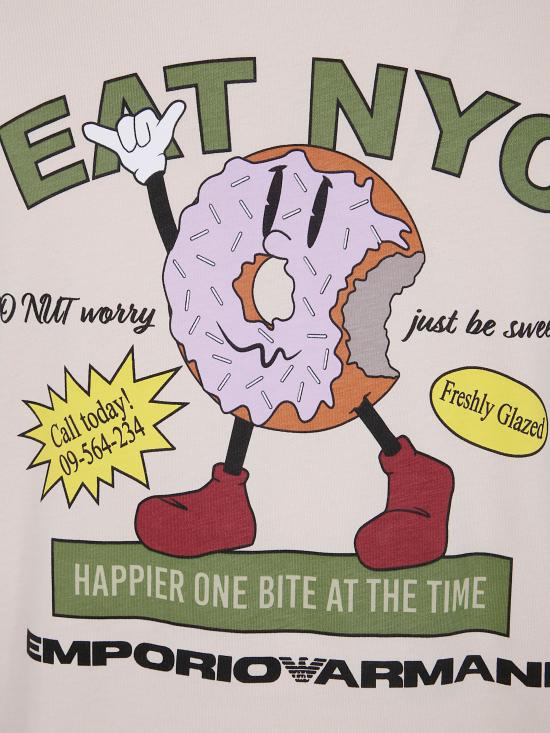 25FW 엠포리오 아르마니 탑 EM003622 AF14836 M1183 DONUT BEIGE - EMPORIO ARMANI