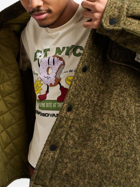 25FW 엠포리오 아르마니 탑 EM003622 AF14836 M1183 DONUT BEIGE - EMPORIO ARMANI