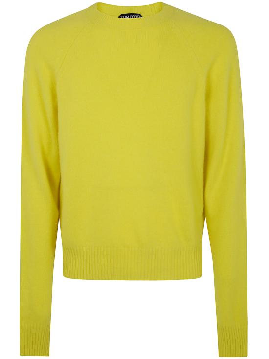 25FW 톰포드 스웨터 KCL064 YMK097 BY192 FLUORO YELLOW