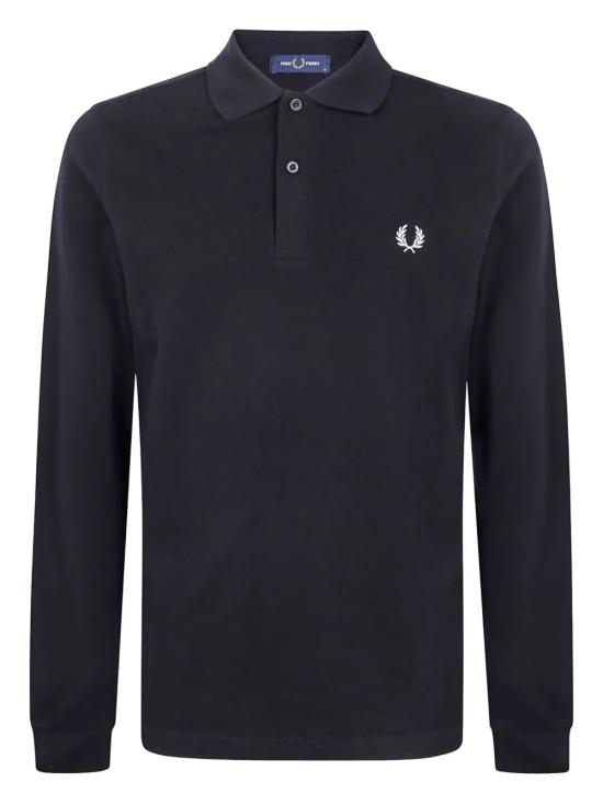 25FW 프레드페리 폴로 티셔츠 FP M6006 55 350 BLACK - FRED PERRY