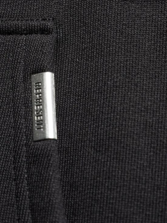 25FW 리프레젠트 후드 티셔츠 INM413 001 001 BLACK - REPRESENT