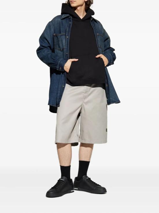 25FW 리프레젠트 후드 티셔츠 INM413 001 001 BLACK - REPRESENT