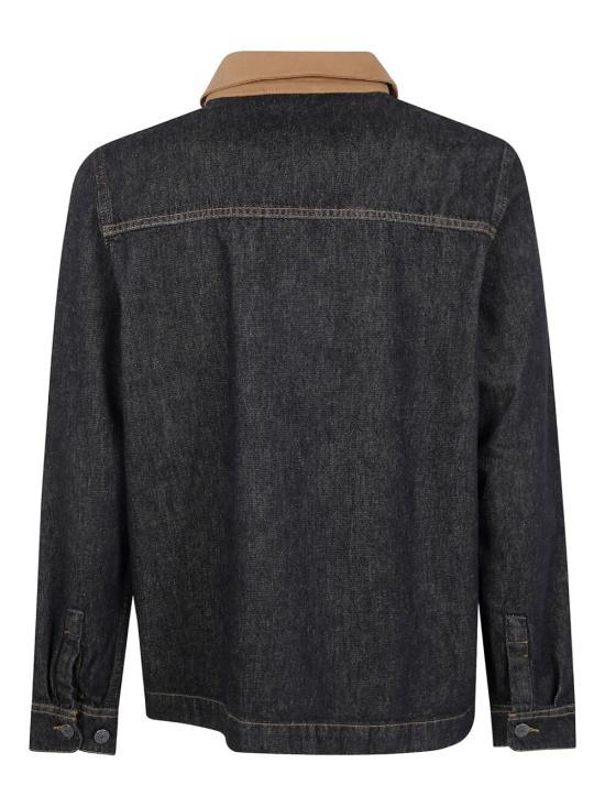 25FW 레듀 데님 자켓 1000553 100 BLACK - LES DEUX