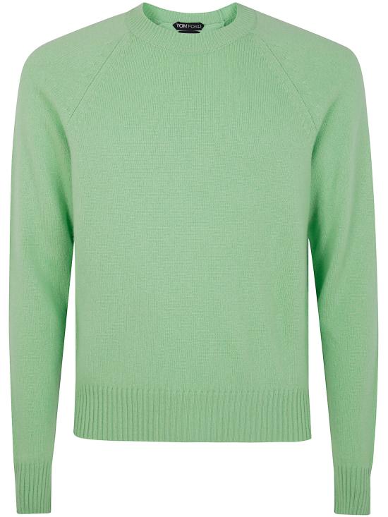 25FW 톰포드 스웨터 KCL064 YMK097 FG266 FLUORO GREEN - TOMFORD