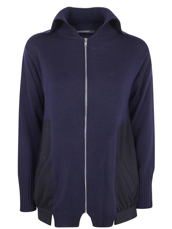 25FW 피에란토뇨가스파리 트레이닝 상의 1H6640M PD548 48 BLUE NAVY BLACK - PIERANTONIOGASPARI