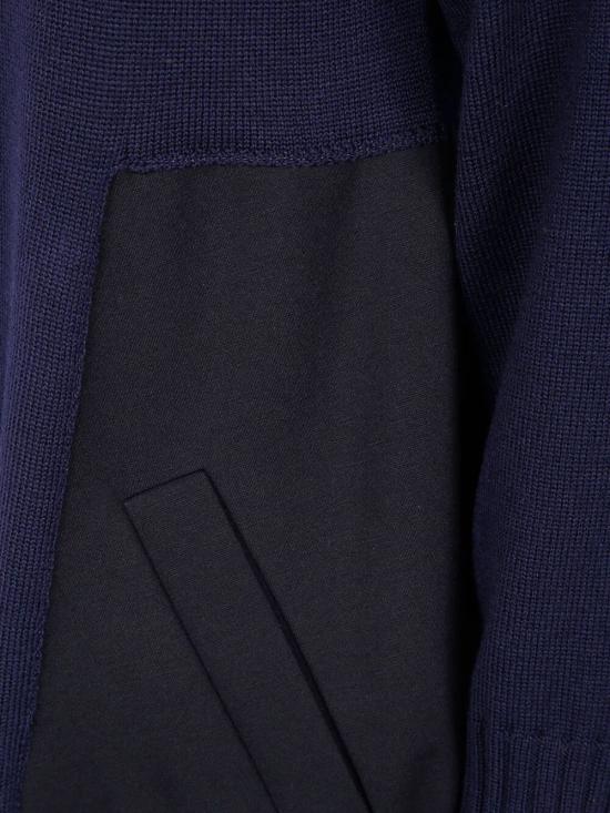 25FW 피에란토뇨가스파리 트레이닝 상의 1H6640M PD548 48 BLUE NAVY BLACK - PIERANTONIOGASPARI