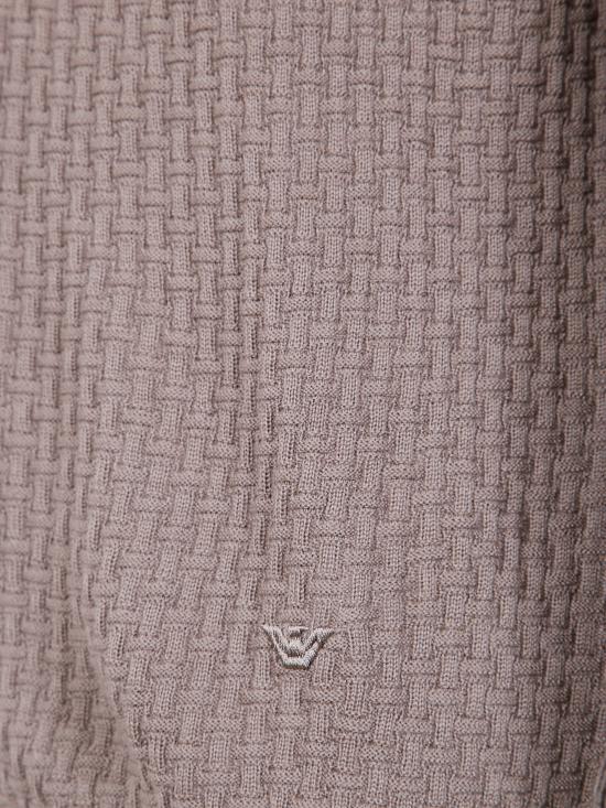 25FW 엠포리오 아르마니 스웨터 EM002196 AF13851 F6068 WALLNUT BASKET - EMPORIO ARMANI