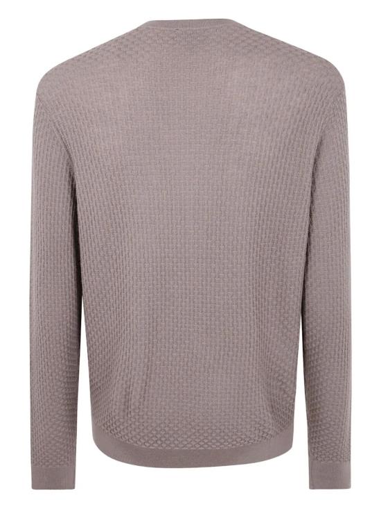 25FW 엠포리오 아르마니 스웨터 EM002196 AF13851 F6068 WALLNUT BASKET - EMPORIO ARMANI
