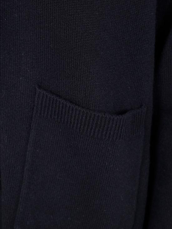 25FW 세븐티 가디건 MT3804 900331 999 BLACK - SEVENTY