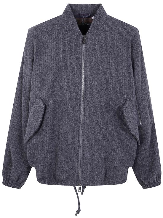 25FW 조르지오 브라토 봄버 자켓 WX26F1709WRS BLACK TAR